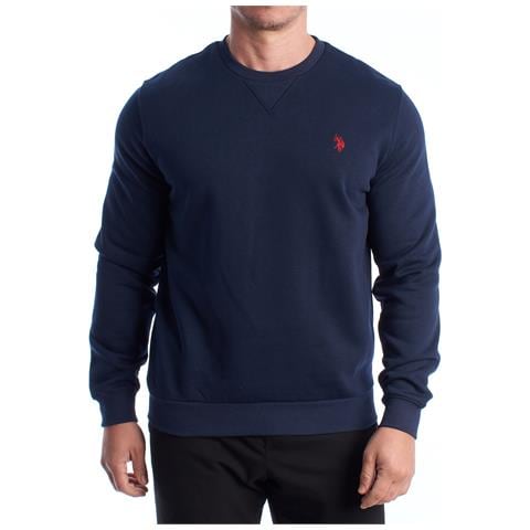 Felpa Girocollo In Pile Da Uomo Us42187035 - Foto 1