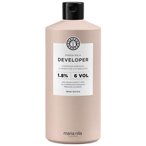 , Developer, Lozione Ossidante Per Capelli, 1,8%, 6 Vol, 750 Ml - Foto 1