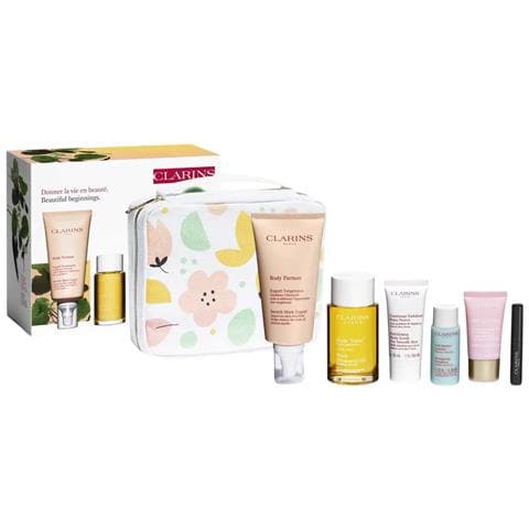Maternity Set :, Gwp Textile Pouch + Tonic, Firming, Body Oil, 100 Ml + Body Partner, Anti-stretch Marks, Body Cream, Body, 175 Ml +, Exfoliating, Body Scrub, 30 Ml + Extra-firming Energy, Anti-wrinkle, Day, Cream, For Face, 15 Ml + - Foto 1