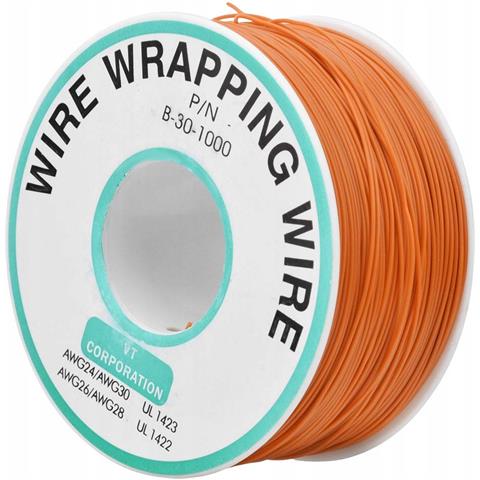 Cavo Kynar Awg 0.25mm Arancione 200m - Alta Qualità E Durata | Ø 0,6mm Isolamento Pvc | Progetti Elettronici Professionali - Foto 5