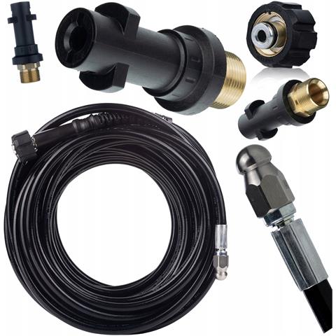 Tubo Di Pulizia Fognature 40m M22 - Compatibile Con Idropulitrice Kärcher K2-k7 | Alta Pressione 200 Bar | Materiale Resistente - Foto 1