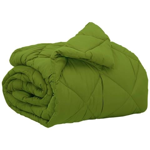 Piumone Completo Annuale Verde 200 x 135 cm Microfibra - Foto 1