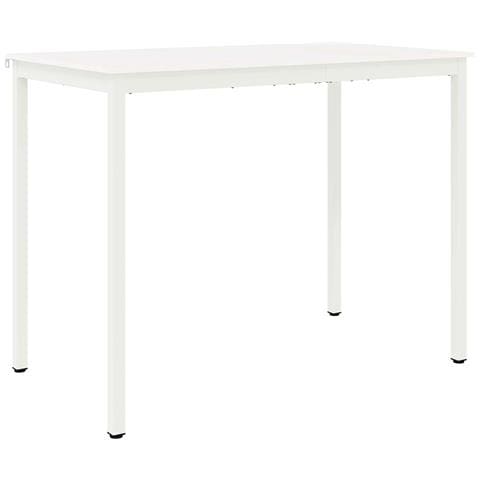 Tavolo da bar Bianco 110 x 55 x 105 cm Pino massello - Foto 1