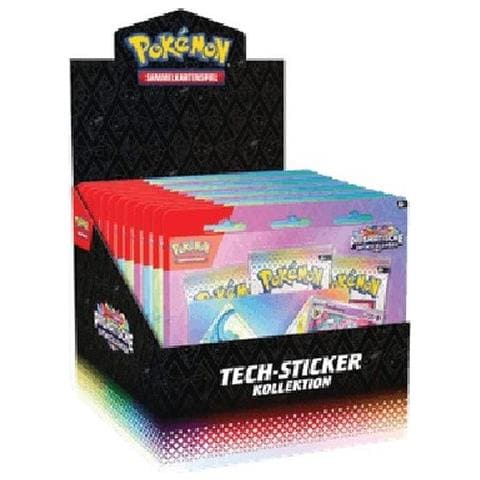 Pokemon Prismatic Evolutions: Tech Sticker Collection Display - Foto 1
