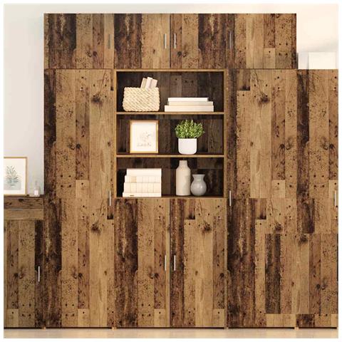 Armadio Legno vecchio 80 x 42,5 x 225 cm Legno multistrato - Foto 2