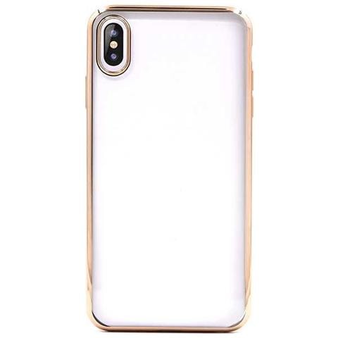 Custodia Tpu Dorata Per Iphone Xs Max 6,5"" - Foto 1