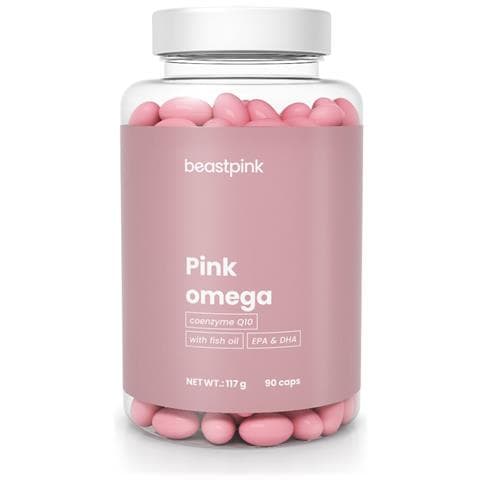 Capsule Pink Omega Con Olio Di Pesce Più Coenzima Q10 90 Cps - Foto 1