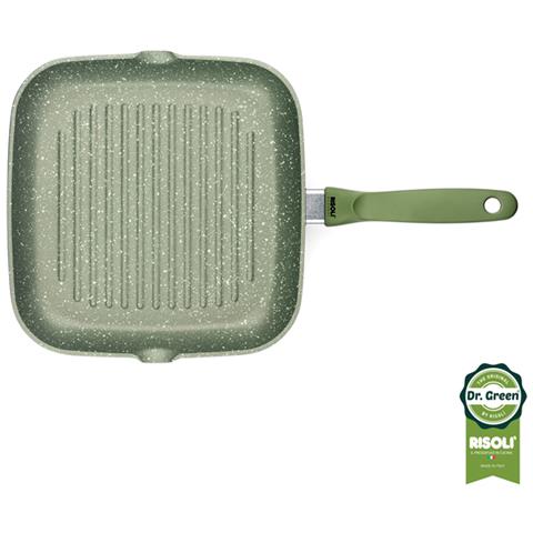 Bistecchiera 1 Manico Antiaderente 26x26 cm Green Stone - Foto 4