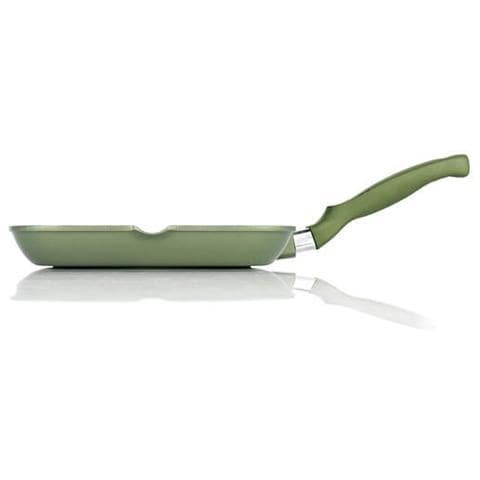 Bistecchiera 1 Manico Antiaderente 26x26 cm Green Stone - Foto 2