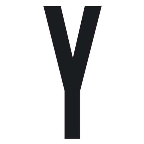 Letterayades. T-6 8x3,5 Cm Nera - Foto 2