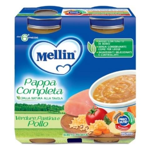 Pappa Completa Verdure Pastina Pollo 2x250g - Foto 1