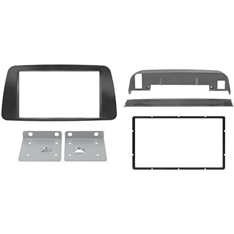 Mascherina Adattatore Autoradio 03733 Con Foro 2din Nero Mercedes A (w176) Dal 2013 B (w246) Dal 2013 Al 2015 - Foto 1