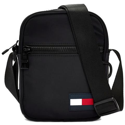 Borsello Tommy Mini Reporter Black Am0am05827bds - Foto 1
