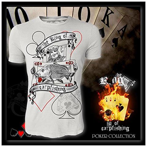 T-shirt The King Of Carpfishing Hot Spot Xl - Foto 6