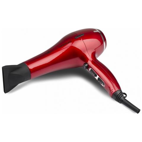 Asciugacapelli Professionale TextaStar con Diffusore Potenza 2100 Watt Colore Rosso - Foto 5