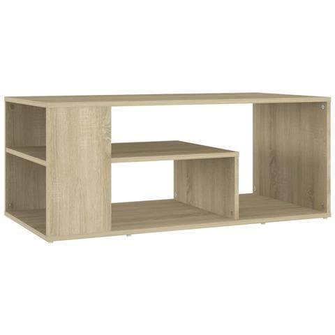 Tavolino da Salotto Rovere Sonoma 100x50x40cm Legno Multistrato - Foto 1
