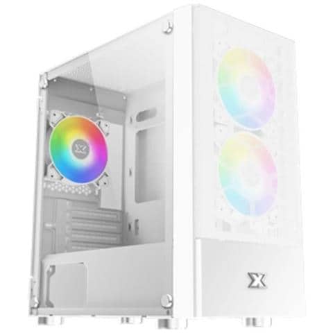 Oreo Arctic (bianco) - Custodia Senza Alimentatore - Mini Tower - Formato M-atx - Foto 1