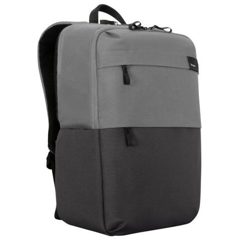 Sagano Borsa Per Notebook 39,6 Cm (15.6"") Zaino Nero, Grigio - Foto 1