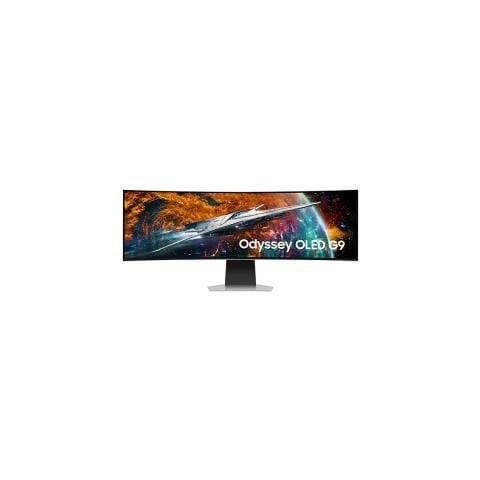 Monitor 49" OLED Gaming Curvo Odyssey LS49CG954SUXEN 5120 x 1440 5K Ultra HD 240 Hz FreeSync Tempo di Risposta 0.03 ms - Foto 1