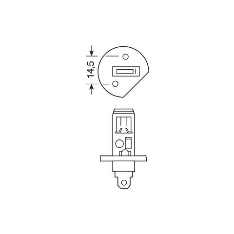 12v Night Breaker Laser - H1 - 55w - P14,5s - 2 Pz - Scatola Plast. - Foto 3