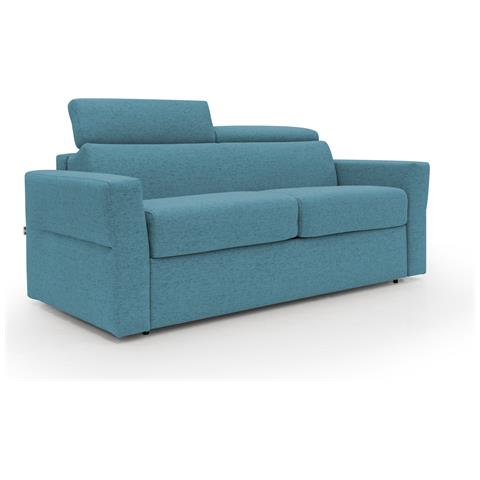 Avalon Divano Letto Alto 18 Cm. Smacchiabile T03 Azzurro - Foto 1