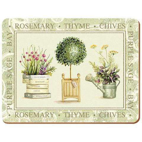 Large Premium Placemats Set -topiary - Foto 1