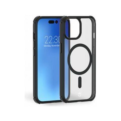 Cover Rinforzata Air Frost Magsafe Per Iphone 15, Nero - Foto 1