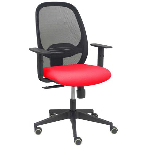 Sedia Da Ufficio 0b10crp Rosso - Foto 1