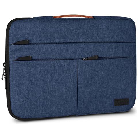 SUBLS-AP36003 borsa per laptop 35,6 cm (14") Custodia a tasca Blu - Foto 1
