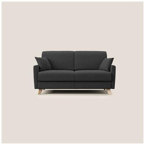Edgar Divano letto matrimoniale in tessuto felis impermeabile T03 200 cm (mat. 160x197) antracite - Foto 3