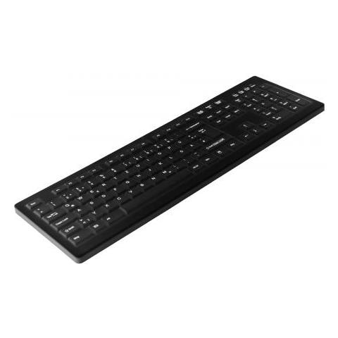 Tastiera Cablato AK-C8100F-UVS-B/GE  per Casa e Ufficio Colore Nero - Foto 1