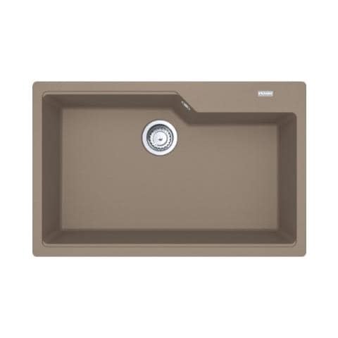 Lavello UBG 610-72 con 1 Vasca Dimensioni 780 x 500 mm Finitura Ostrica - Foto 1