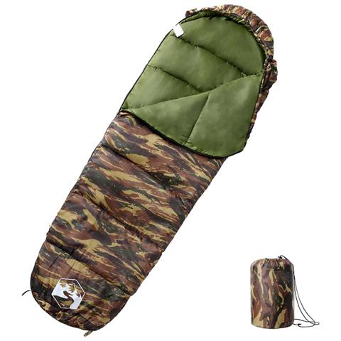 Sacco A Pelo Mummia Da Campeggio Per Adulti 3 Stagioni - Foto 1