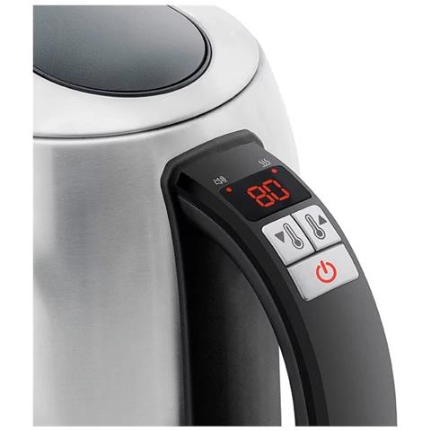 Bollitore Senza Fili 1,5 L 2200 W Acciaio Inox/nero - Bbt460 - Foto 2