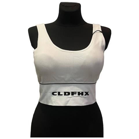 Reggiseno Sportivo Donna Bianco S - Foto 4