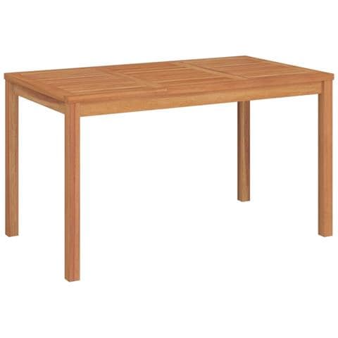 Set da Pranzo per Giardino 5 pz in Legno Massello di Teak - Foto 2