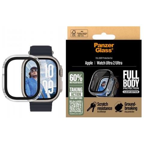 Pg Scrn Snap Fb Tp Watch Ultra 2024 Trasparente Polietilene Tereftalato (pet) - Foto 3