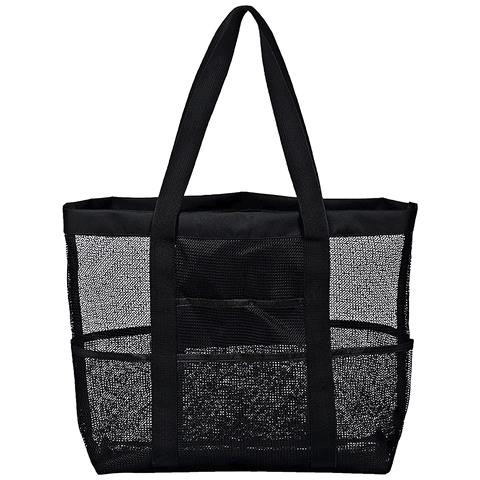 Borsa Portatutto Speciale Per Spiaggia, Campeggio, Montagna. 35x43x21 Cm. 43x22x35cm. Colore Nero - Foto 1
