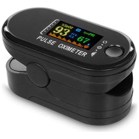 Dam Cardiofrequenzimetro Digitale Con Cardiofrequenzimetro Wireless E Ossimetro. 6x6x3cm. Colore Nero - Foto 2