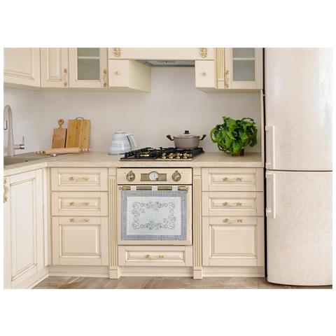 Copriforno Cucina Universale Cinigliato Decorazione Forno Chiffon - Foto 2