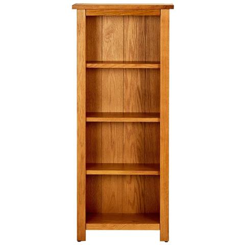 Lusso Casadino - Libreria A 4 Ripiani 45x22x110 Cm In Legno Massello Di Rovere - Foto 1