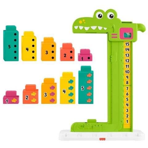Fisher-price-l'alligatore Additions-giocattolo Didattico Jct13 - Foto 3