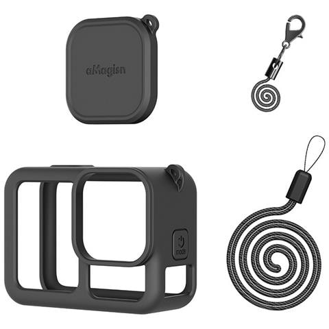 Custodia Protettiva In Silicone Nero Per Gopro Hero 13: Protezione Affidabile - Foto 1