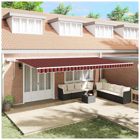 Tenda Retrattile con 600 × 350 cm arancione e marrone - Foto 2