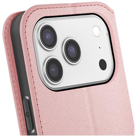 Custodia A Libro Per Iphone 17 Pro Con Portacarte E Funzione Supporto - Foto 2