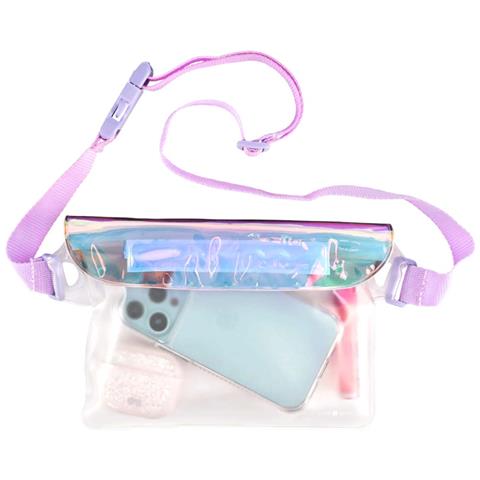 Borsa Per Smartphone Borsa A Tracolla Per Telefono A Bolle Di Sapone Impermeabile Ip68, Trasparente - Foto 2