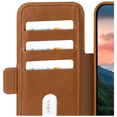 Custodia Per Iphone Air Serie Copenhagen Slim In Pelle Antiurto E Resistente, Marrone - Foto 2