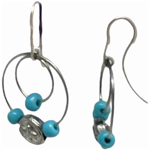 Ciondolo A Gancio ""turquoise Orbit"" - Foto 2