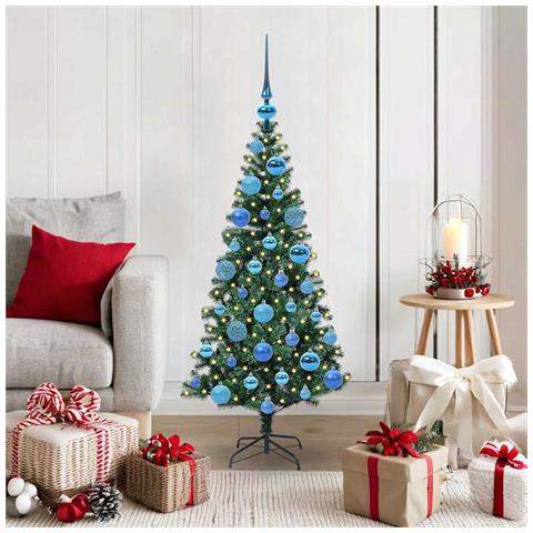 Albero di Natale artificiale con luci integrate Verde 120 cm - Foto 2
