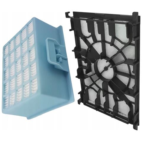 Set Filtri Hepa E Motore Compatibile Con Aspirapolvere Bosch Proanimal Gl-30 - Filtrazione Efficace, Facile Montaggio, Dimensioni 96x109 Mm - Foto 1